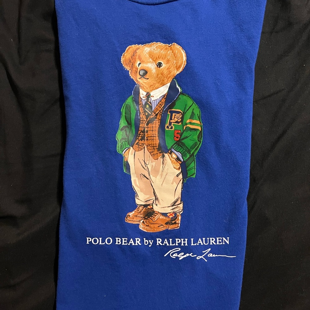 Kids size 7 Ralph Lauren Polo Bear shirt